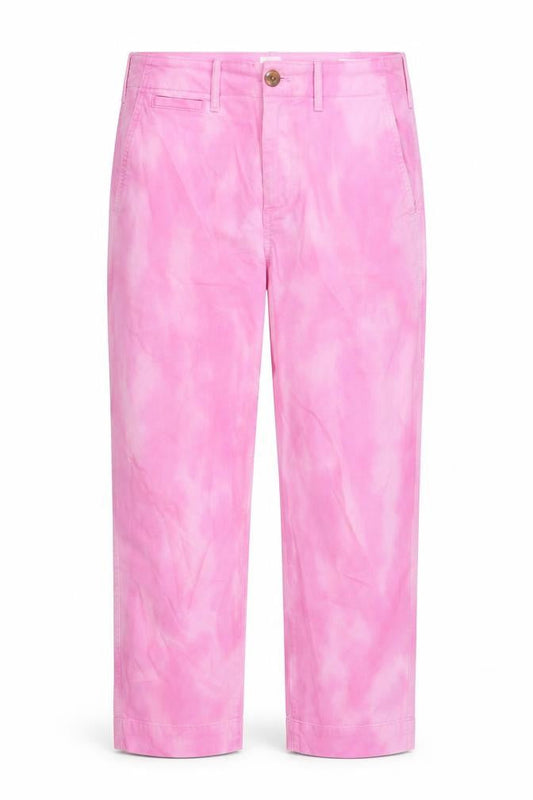 Womens UK Size 4 Gap Regular Fit Straight Pink Jeans