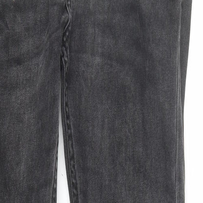 Mens UK Size 30 in Topman Regular Fit Skinny Grey Jeans