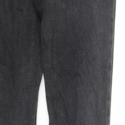 Mens UK Size 30 in Topman Regular Fit Skinny Grey Jeans