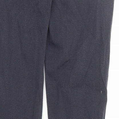 NEXT Womens Blue Cotton Skinny Jeans Size 12 L27 in Regular Zip