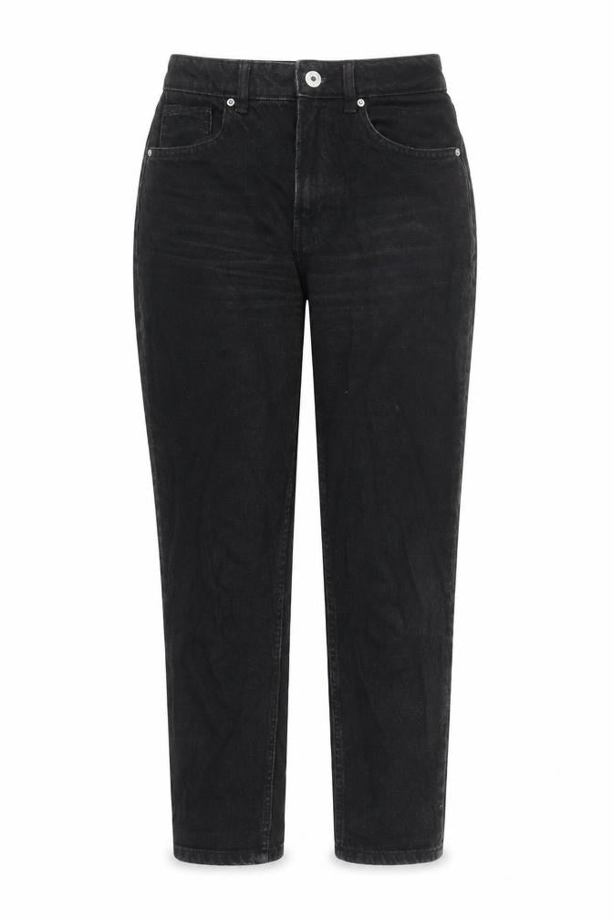 Womens UK Size 26 in Bershka Regular Fit Mom Black Jeans