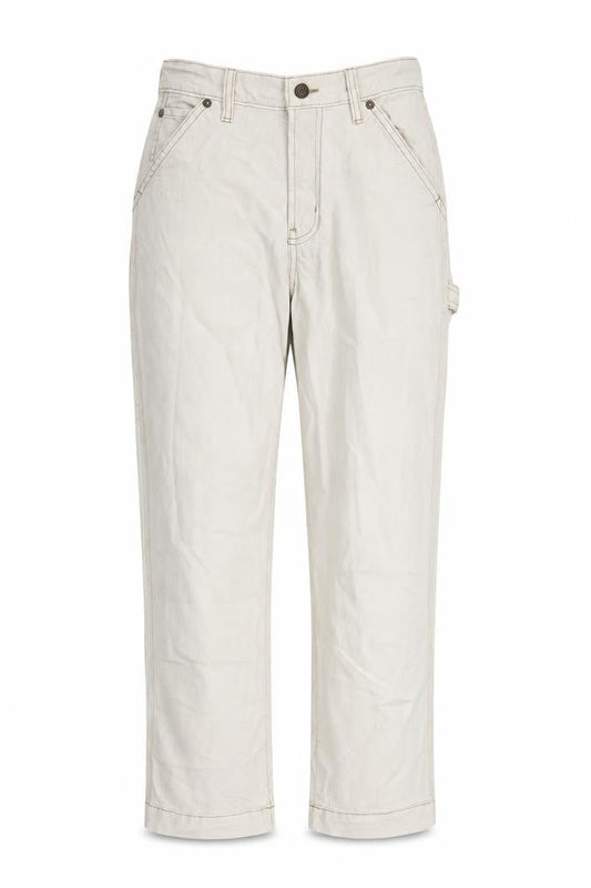 Womens UK Size 26 in Gap Regular Fit Cropped Beige Jeans