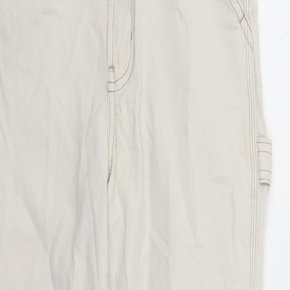 Gap Womens Beige Cotton Cropped Jeans Size 26 in L25 in Regular Zip