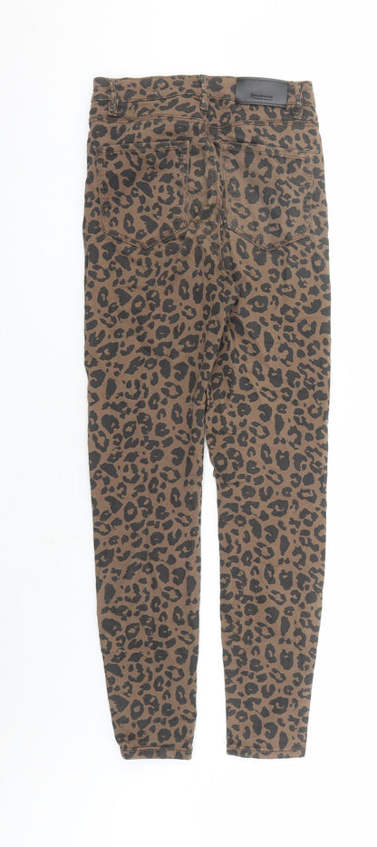 Womens UK Size 26 in Stradivarius Regular Fit Skinny Brown Jeans