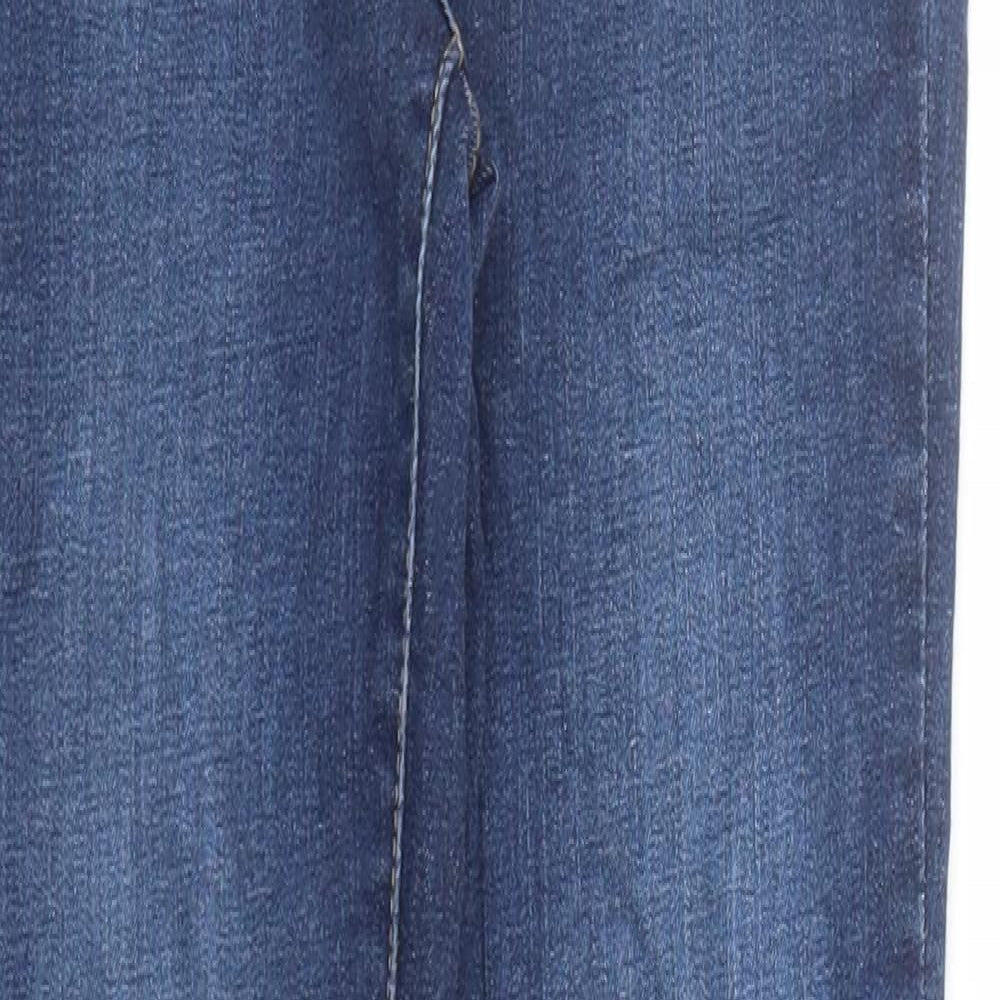 Levi's Womens Blue Cotton Skinny Jeans Size 26 in L29 in Regular Zip