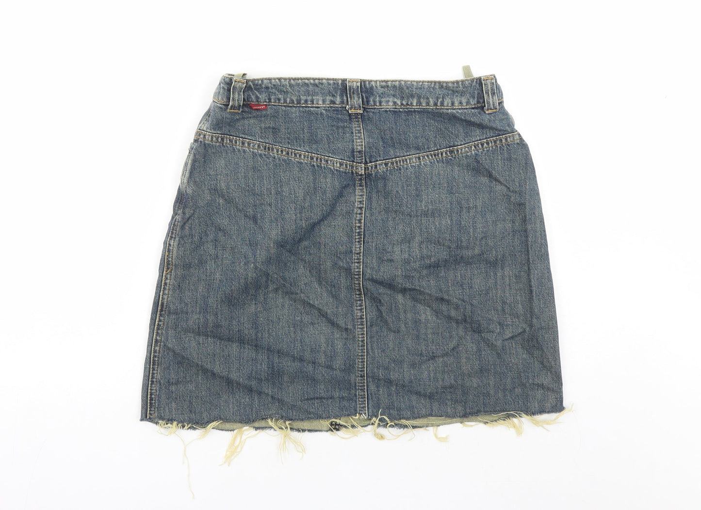 Womens UK Size 30 in Jackpot A-Line Denim Skirt