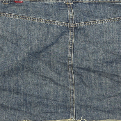 Womens UK Size 30 in Jackpot A-Line Denim Skirt
