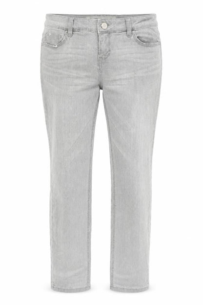 Womens UK Size 12 Denim & Co. Regular Fit Straight Grey Jeans
