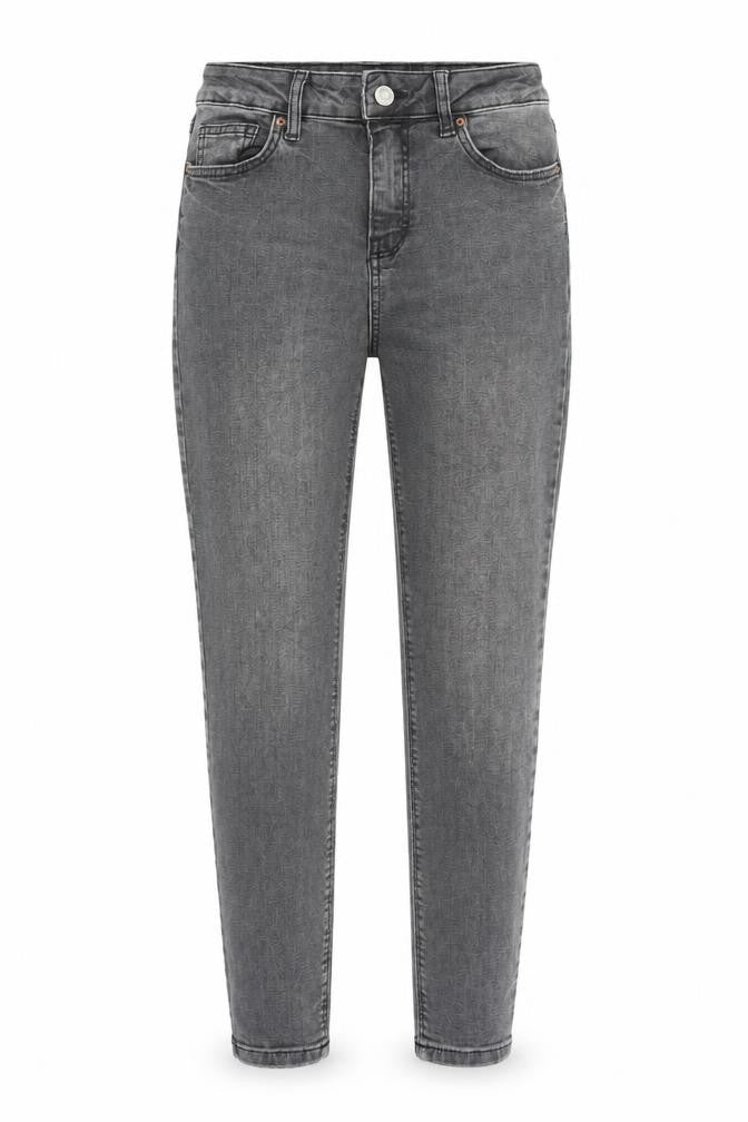 Womens UK Size 8 Denim & Co. Regular Fit Straight Grey Jeans