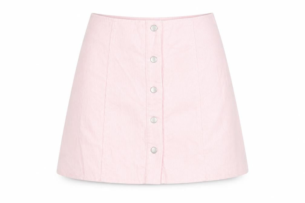 Womens UK Size 8 Glamorous A-Line Corduroy Skirt