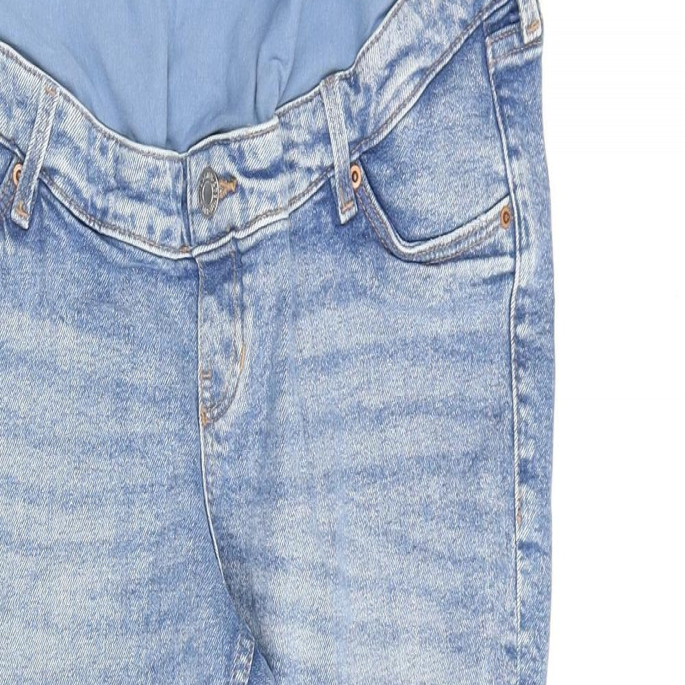 Womens UK Size L H&M Regular Fit Skinny Blue Jeans