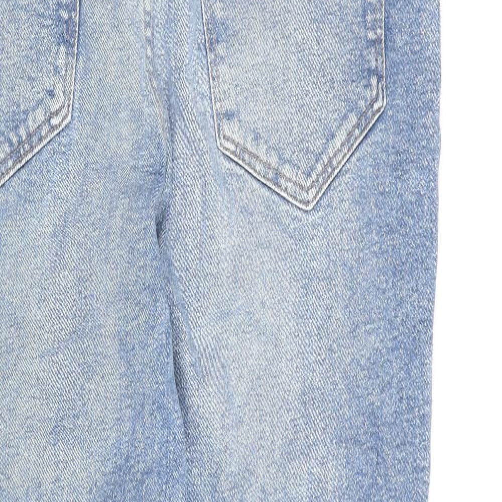 Womens UK Size L H&M Regular Fit Skinny Blue Jeans