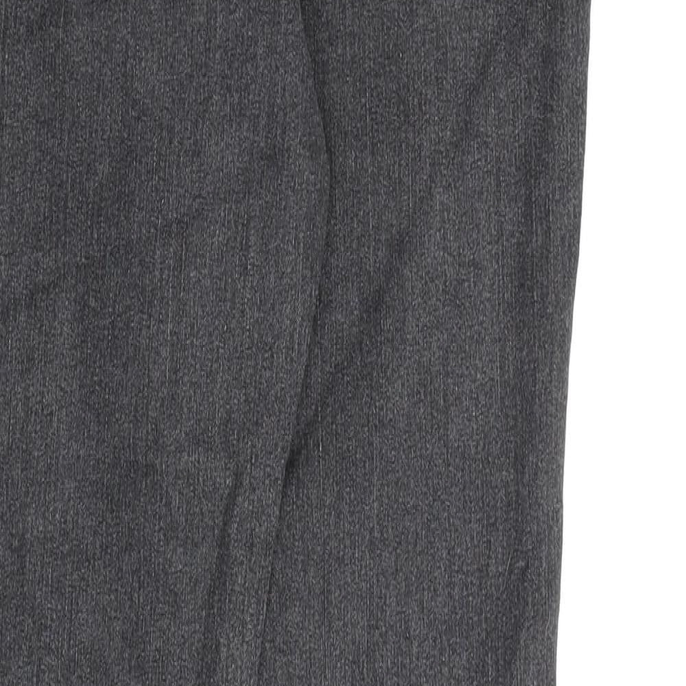 Very Girls Grey Cotton Skinny Jeans Size 15 Years L28 in Regular Zip
