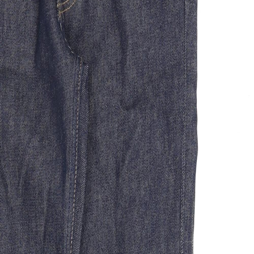 Womens UK Size 27 in Weekday Regular Fit Straight Blue Jeans