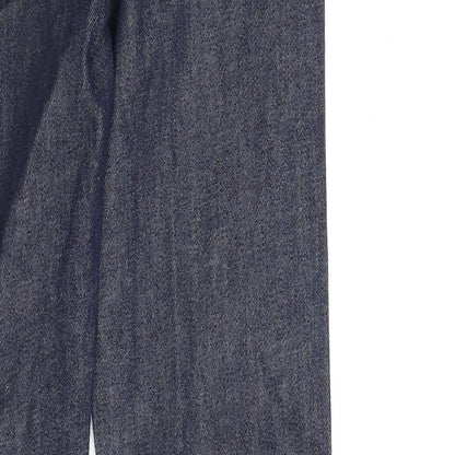Womens UK Size 27 in Weekday Regular Fit Straight Blue Jeans