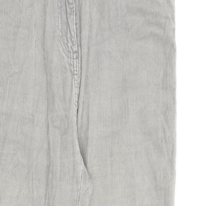 Womens UK Size 8 Marks and Spencer Regular Fit Straight Green Jeans