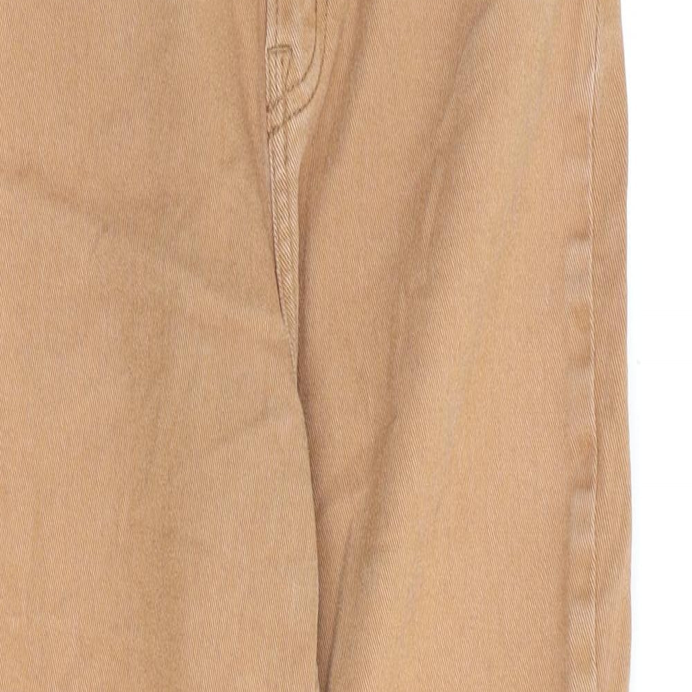 Womens UK Size 8 H&M Regular Fit Mom Brown Jeans