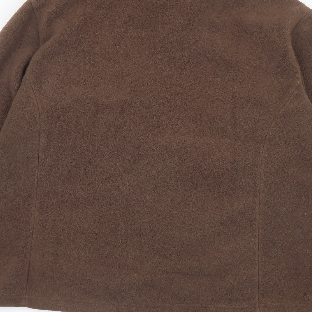 BC Clothing Womens Brown Jacket Size M Zip