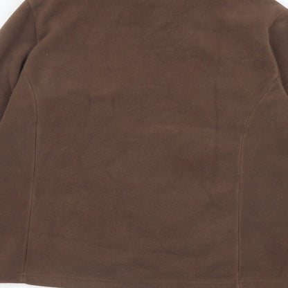 BC Clothing Womens Brown Jacket Size M Zip
