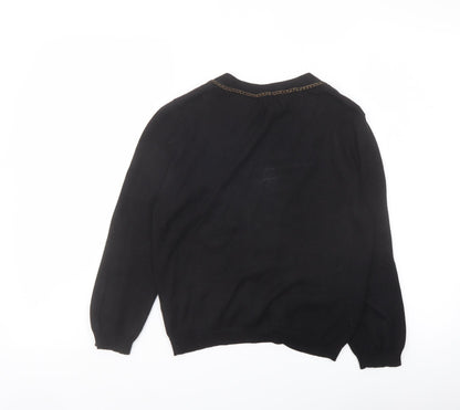 Womens UK Size 10 Wallis Black Cardigan Jumper