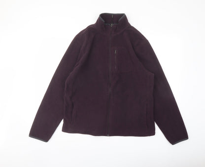 Mens UK Size M Marks and Spencer Purple Jacket