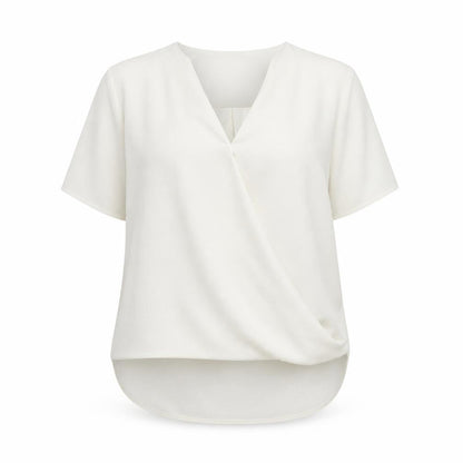 Womens UK Size 14 ASOS Ivory Basic Blouse