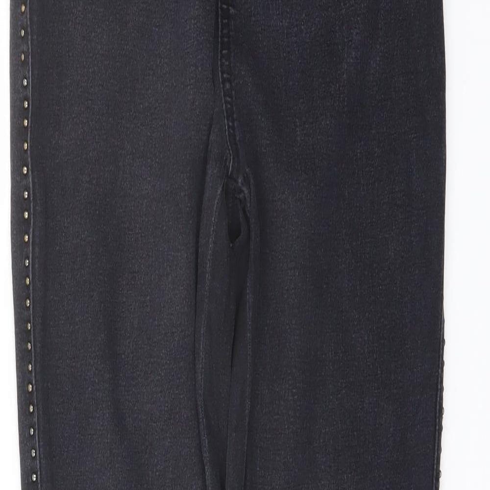 New Look Womens Blue Cotton Skinny Jeans Size 10 L30 in Regular