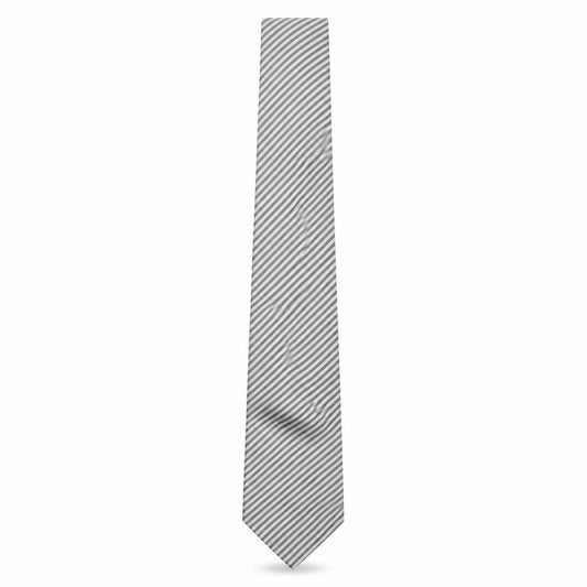 Carla Colombo Mens Green Striped Silk Pointed Tie One Size