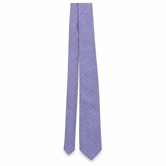 Mens Paul Costelloe Blue Plaids & Checks  Pointed Tie