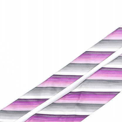 Mens Deha Villand Multicoloured Striped  Pointed Tie