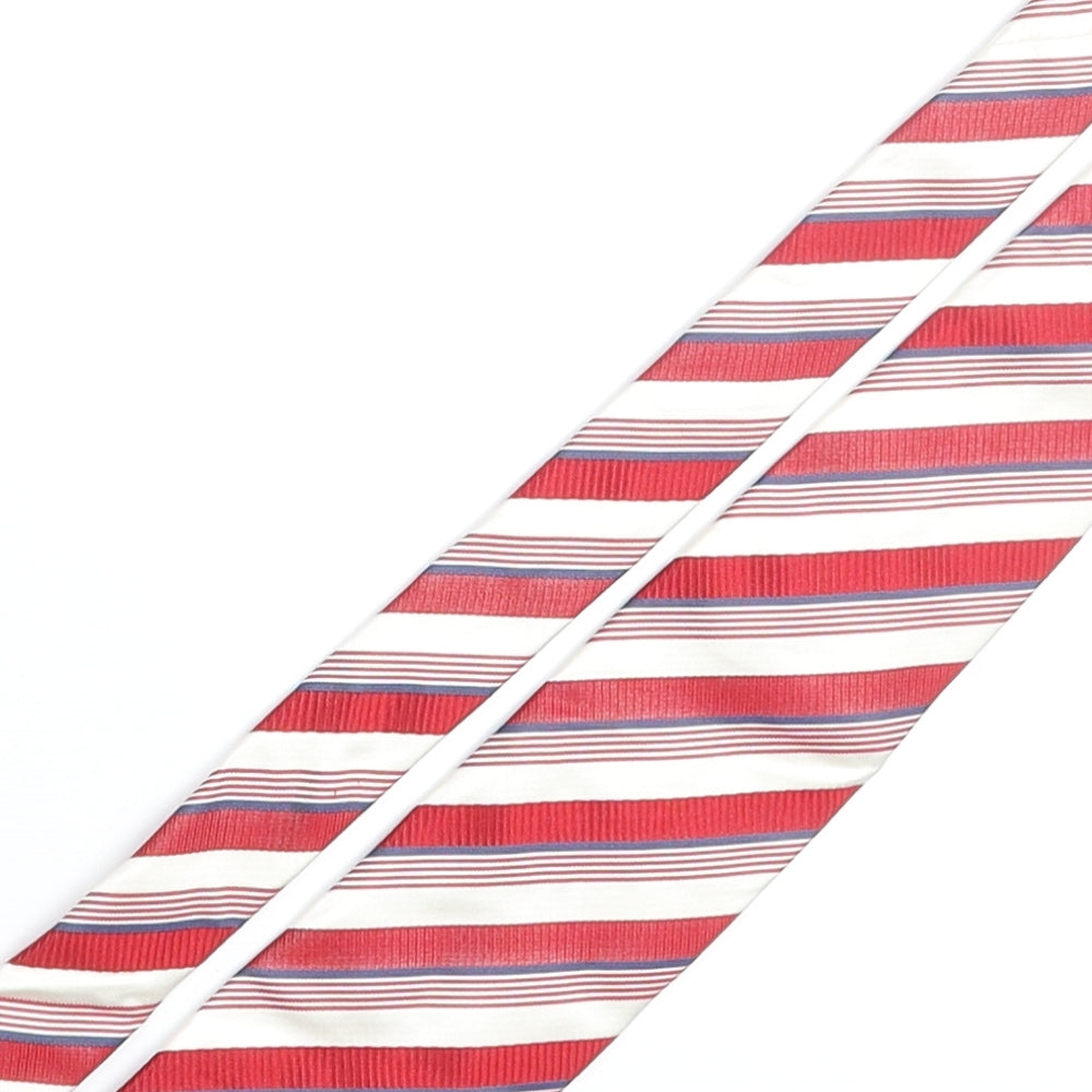 Mens Frangi Multicoloured Striped  Pointed Tie