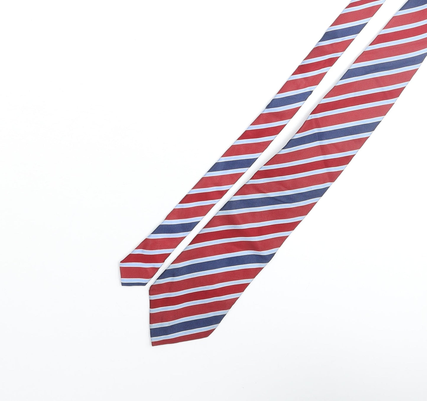 Mens Frangi Multicoloured Striped  Pointed Tie