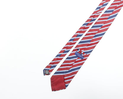 Mens Frangi Multicoloured Striped  Pointed Tie