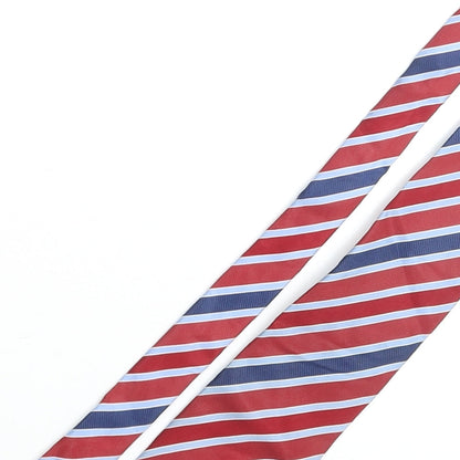 Mens Frangi Multicoloured Striped  Pointed Tie