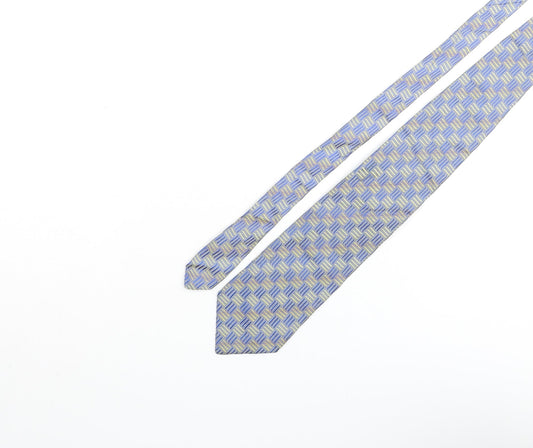 Tie Rack Mens Multicoloured Geometric Silk Pointed Tie One Size