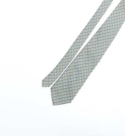 Tie Rack Mens Multicoloured Plaids & Checks Polyester Pointed Tie One Size