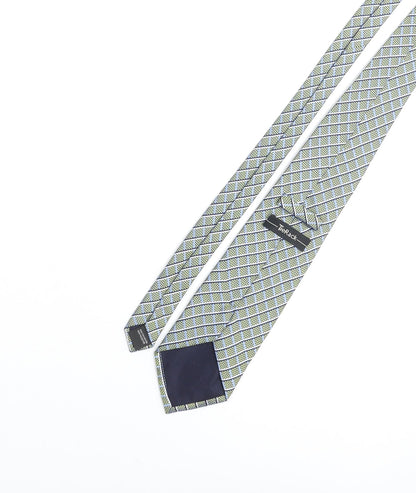 Tie Rack Mens Multicoloured Plaids & Checks Polyester Pointed Tie One Size