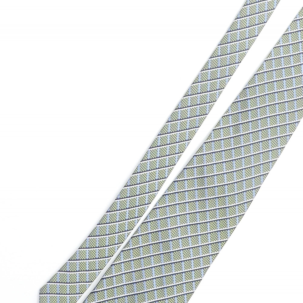 Tie Rack Mens Multicoloured Plaids & Checks Polyester Pointed Tie One Size