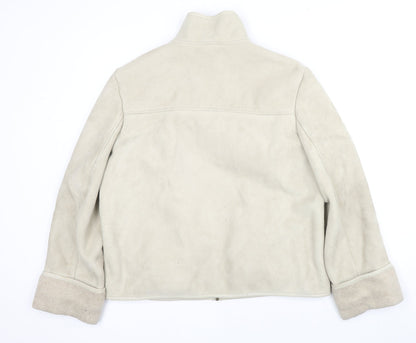 Womens UK Size 16 NEXT Beige Jacket