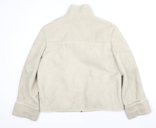 Womens UK Size 16 NEXT Beige Jacket