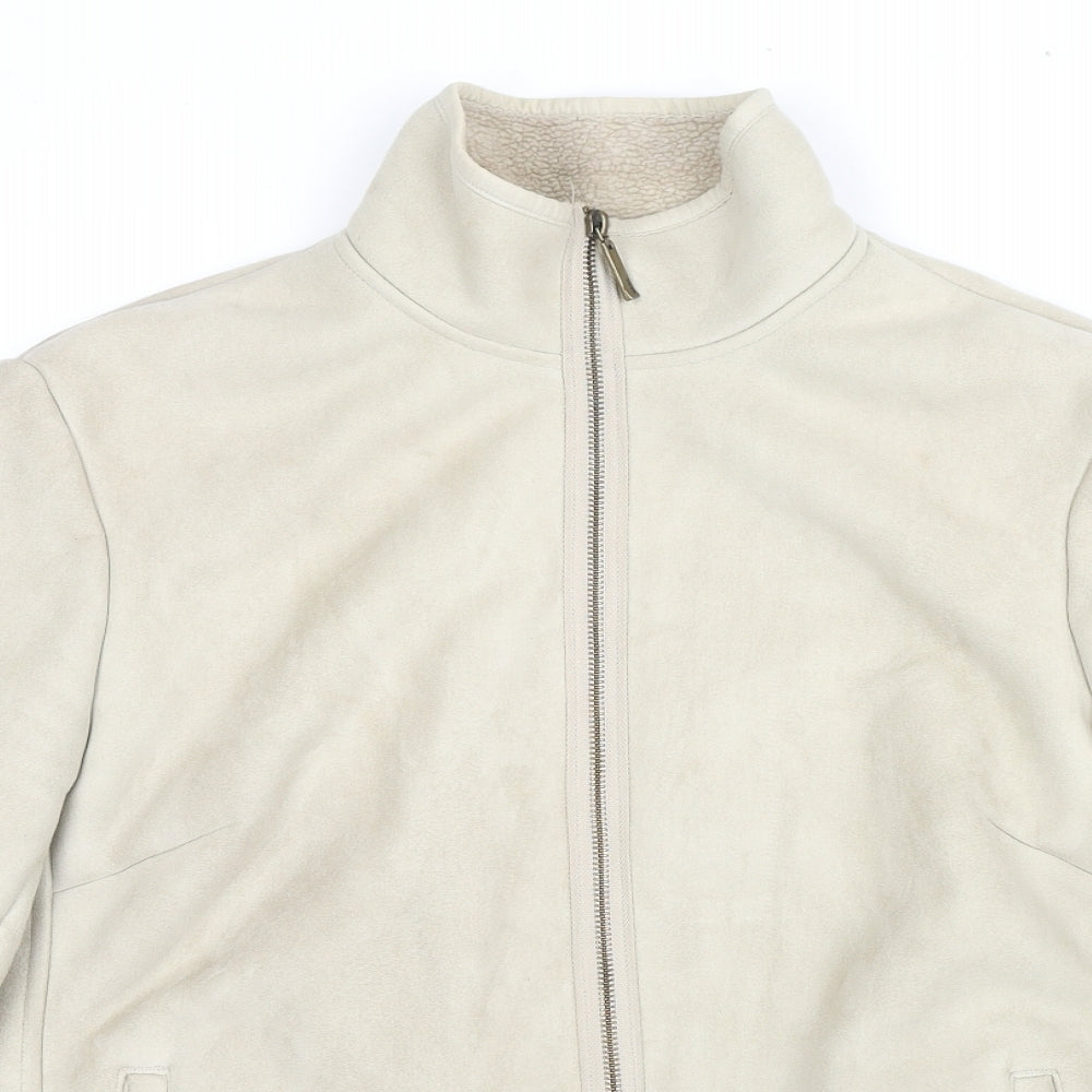 Womens UK Size 16 NEXT Beige Jacket