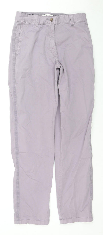 Womens UK Size 6 Marks and Spencer Regular Fit  Purple Trousers