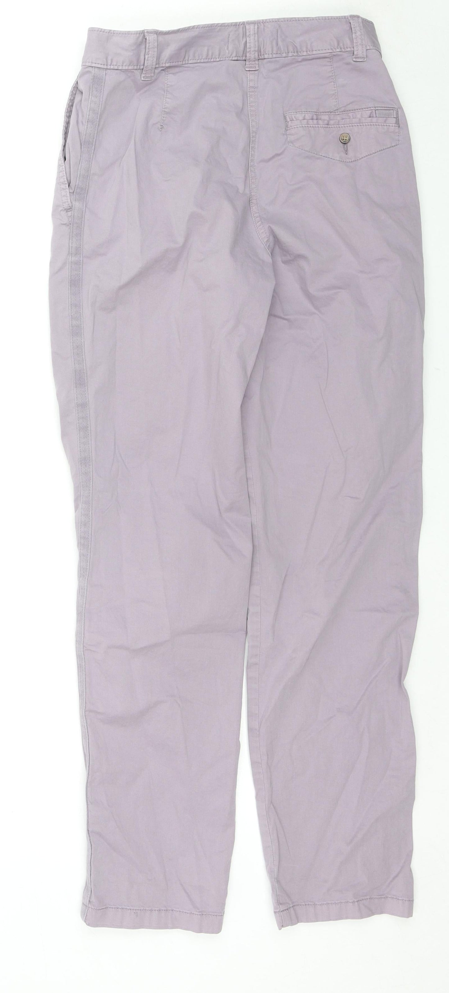 Womens UK Size 6 Marks and Spencer Regular Fit  Purple Trousers