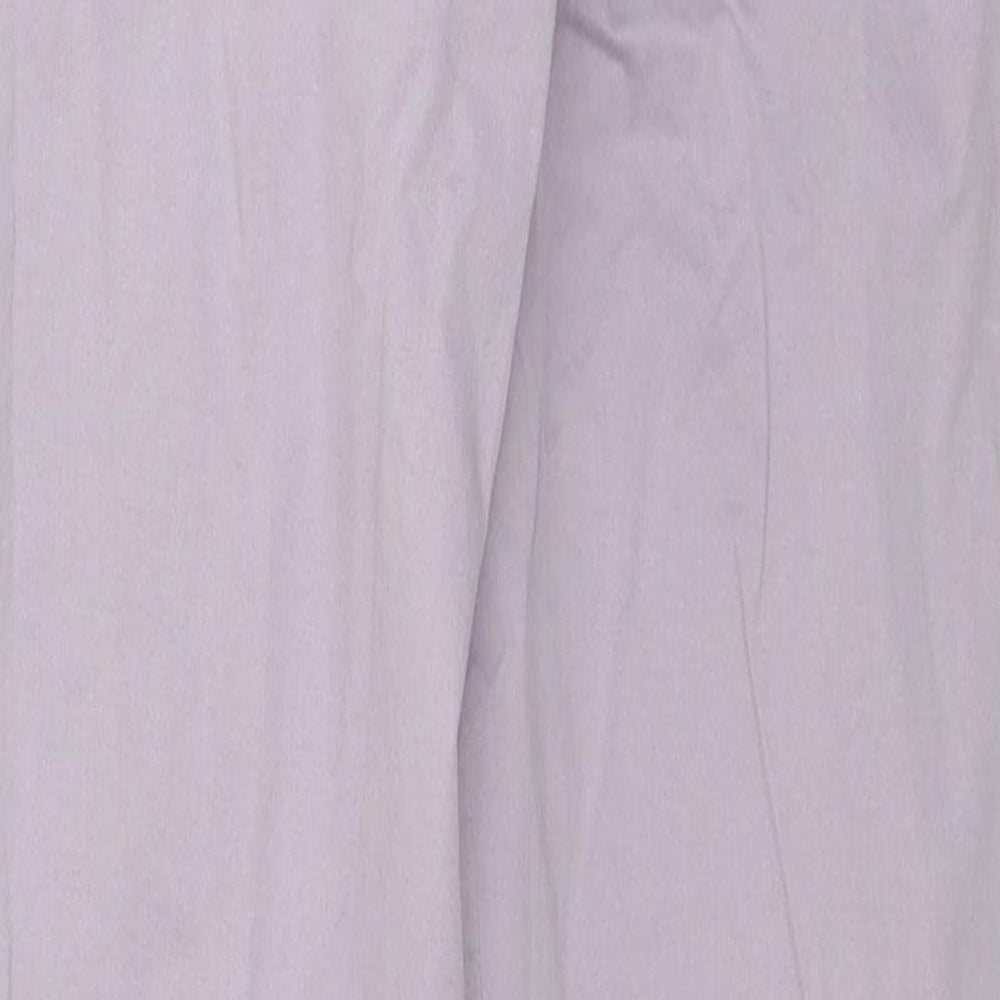 Womens UK Size 6 Marks and Spencer Regular Fit  Purple Trousers
