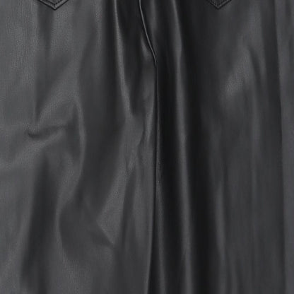 Womens UK Size 14 Marks and Spencer Regular Fit  Black Trousers