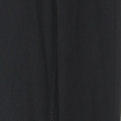 Marks and Spencer Womens Black Cotton Jegging Trousers Size 6 L26 in Regular