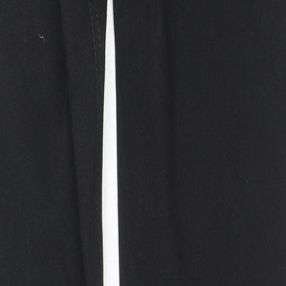 Marks and Spencer Womens Black Cotton Jegging Trousers Size 6 L26 in Regular