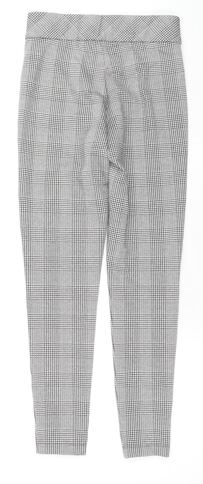 Womens UK Size 10 Marks and Spencer Regular Fit  Grey Trousers