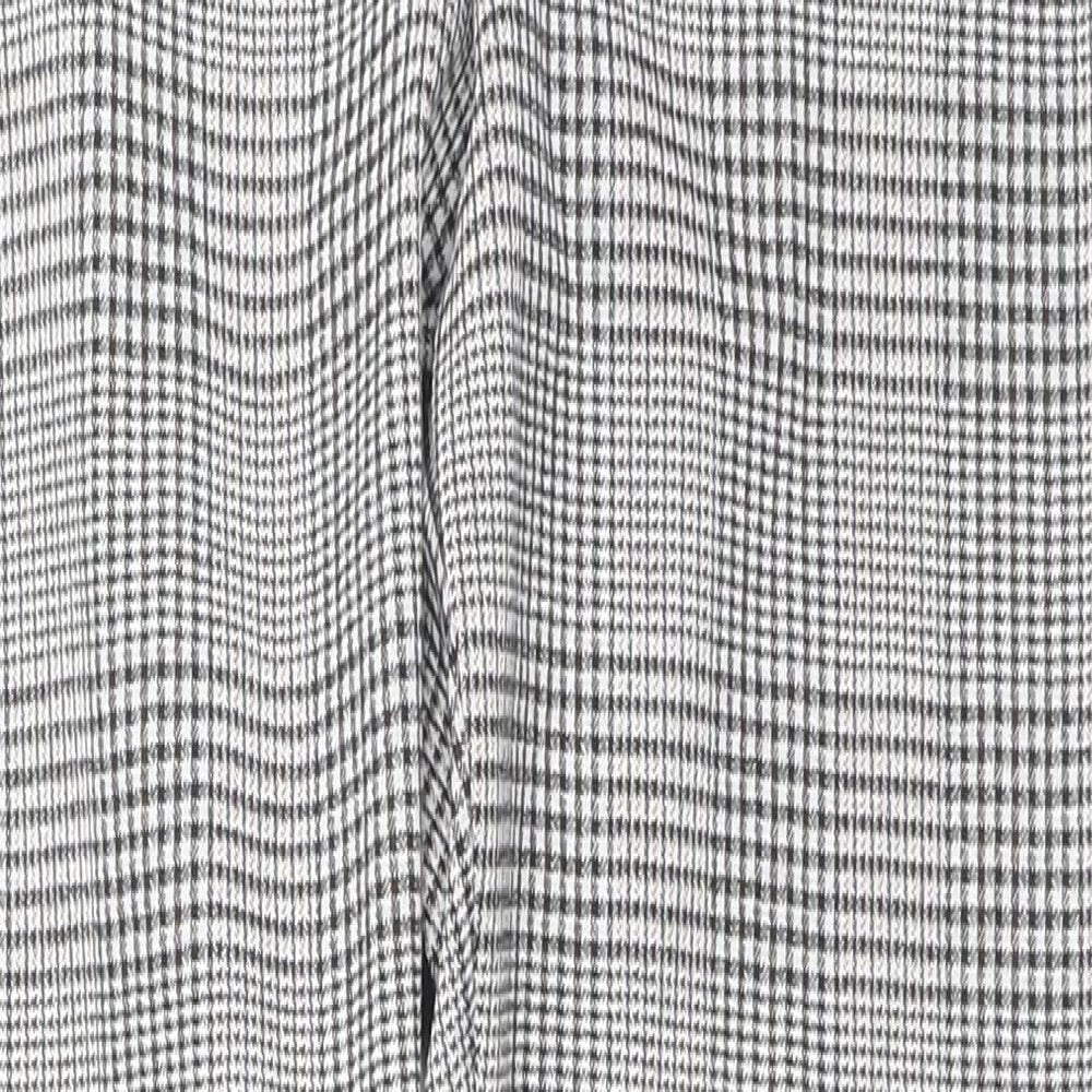 Womens UK Size 10 Marks and Spencer Regular Fit  Grey Trousers