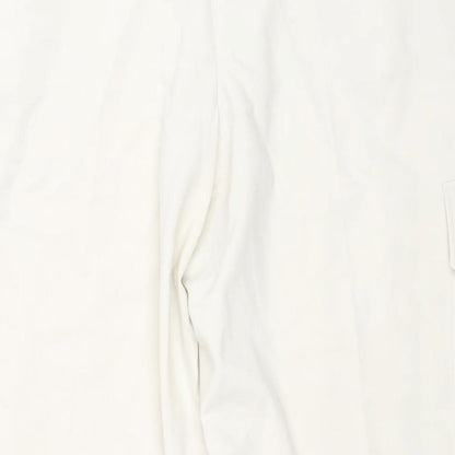 Womens UK Size 20 Marks and Spencer Regular Fit  Beige Trousers
